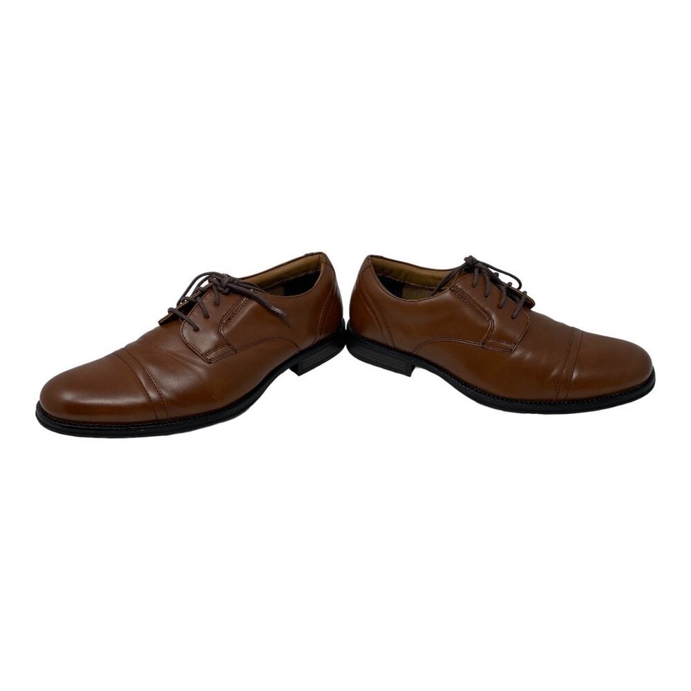 Dockers Men’s Size 11.5 Garfield Business Dress Shoes Brown Lace Up Comfort - Picture 6 of 9